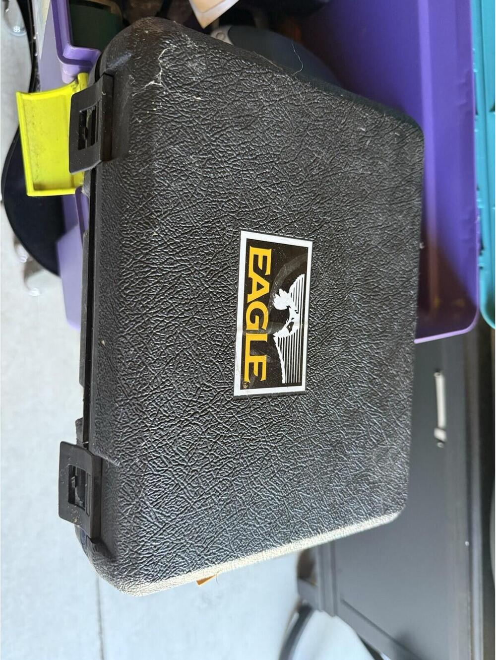 Eagle AccuNav Sport GPS with Instructions - And Case , ( Untested ) Bundle